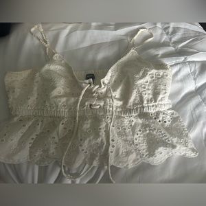 Aerie Flowy Cropped Tank Top - Medium